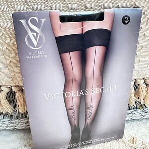 Victoria's Secret Sheer Black Hosiery